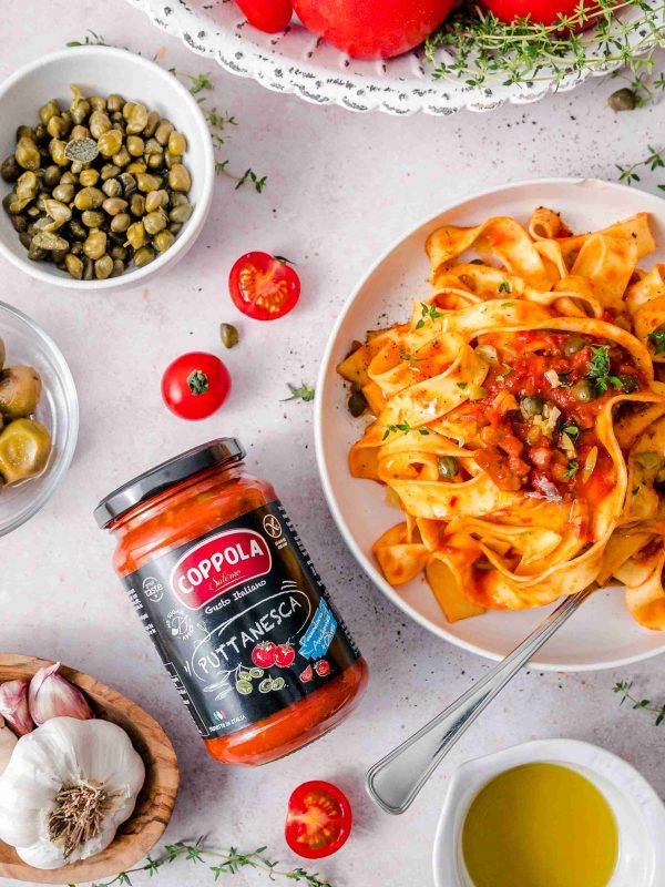 Coppola Sugo Puttanesca con Olive e Acciughe (6x350g)