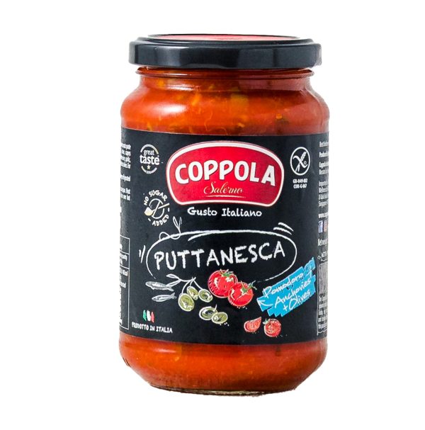 Coppola Sugo Puttanesca con Olive e Acciughe (6x350g)